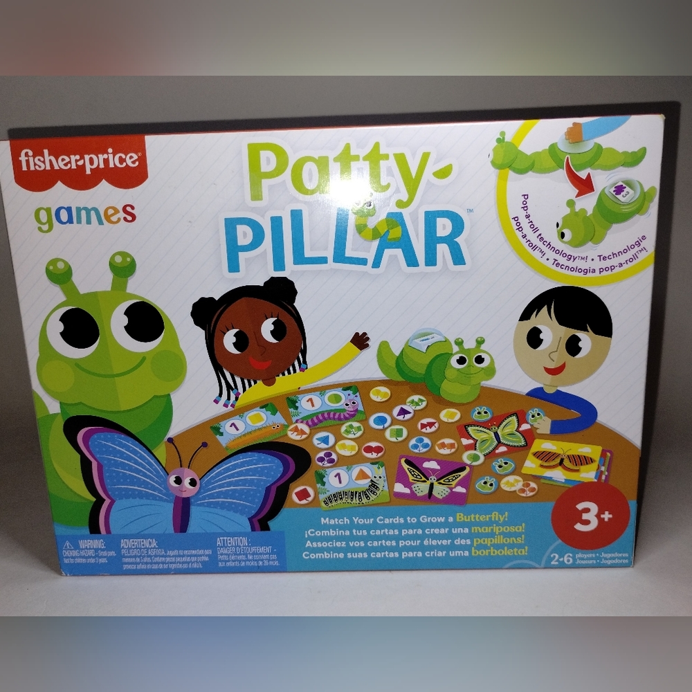 New Fisher-Price Patty Pillar Matching Game